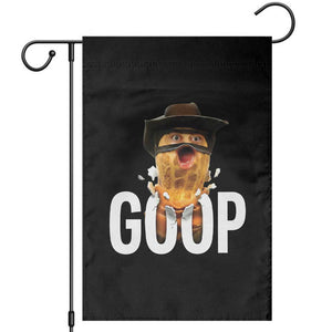 Goop Meme Explosion Garden Flag Screaming Peanut Cowboy Brainrot Energy TS02 Black Print Your Wear