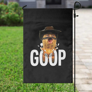 Goop Meme Explosion Garden Flag Screaming Peanut Cowboy Brainrot Energy TS02 Print Your Wear