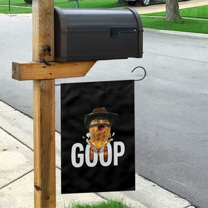 Goop Meme Explosion Garden Flag Screaming Peanut Cowboy Brainrot Energy TS02 Print Your Wear