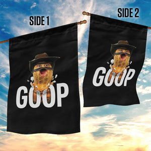 Goop Meme Explosion Garden Flag Screaming Peanut Cowboy Brainrot Energy TS02 Print Your Wear