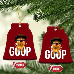 Goop Meme Explosion Ceramic Ornament Screaming Peanut Cowboy Brainrot Energy TS02 Print Your Wear