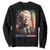 39th President Jimmy Carter Sweatshirt America's Grandpa Presidents' Day USA Flag Vintage TS02 Black Print Your Wear