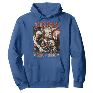 39th President Jimmy Carter Hoodie A Legacy Of Peace And Humanity USA Legacy TS02 Royal Blue Print Your Wear