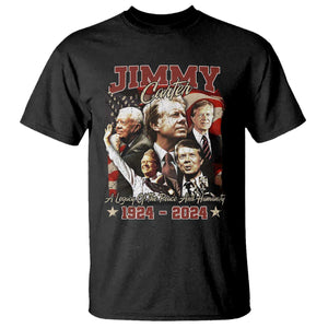 39th President Jimmy Carter T Shirt A Legacy Of Peace And Humanity USA Legacy TS02 Black Print Your Wear