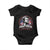 39th President Jimmy Carter Baby Onesie USA Legacy American Flag TS02 Black Print Your Wear