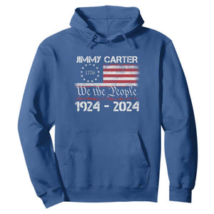 39th President Jimmy Carter Hoodie USA Legacy We The People Betsy Ross Flag TS02 Royal Blue Print Your Wear