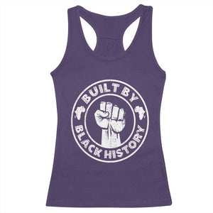 Built By Black History Racerback Tank Top African American Pride TS02 Purple Print Your Wear