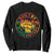 Black History Month Sweatshirt Built By Black History Afro Melanin TS02 Black Printyourwear