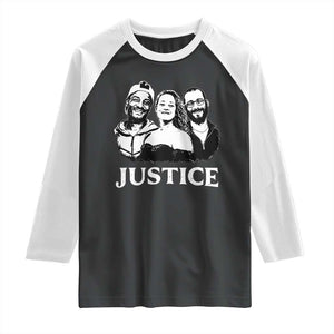 Justice for Porter Pretti Good Memorial Raglan Shirt Rest in Power Tribute Minnesota Protest TS02 Black White Print Your Wear