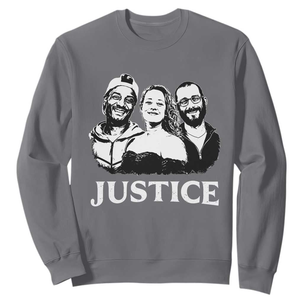 Justice for Porter Pretti Good Memorial Sweatshirt Rest in Power Tribute Minnesota Protest TS02 Charcoal Print Your Wear