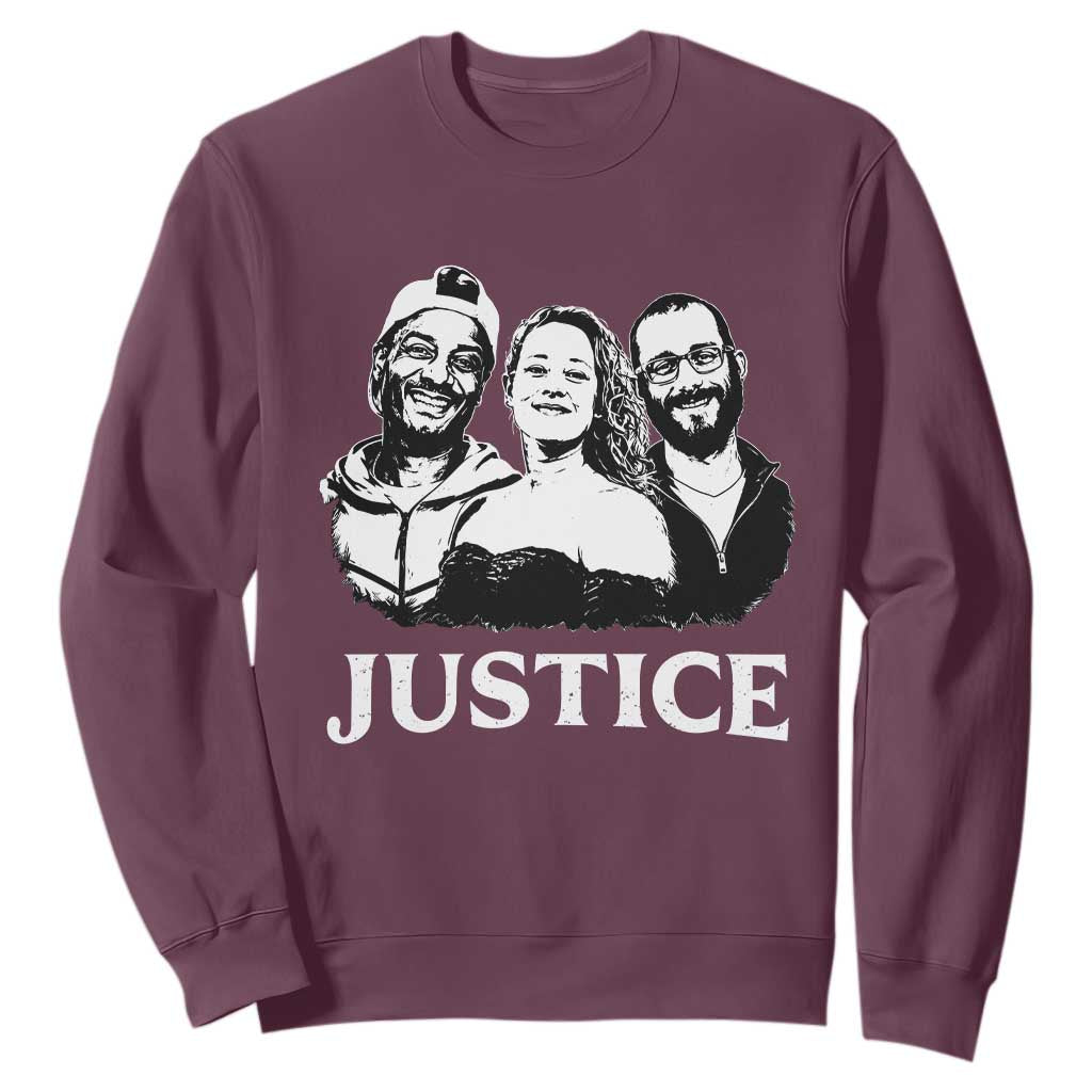 Justice for Porter Pretti Good Memorial Sweatshirt Rest in Power Tribute Minnesota Protest TS02 Maroon Print Your Wear