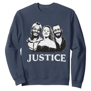 Justice for Porter Pretti Good Memorial Sweatshirt Rest in Power Tribute Minnesota Protest TS02 Navy Print Your Wear