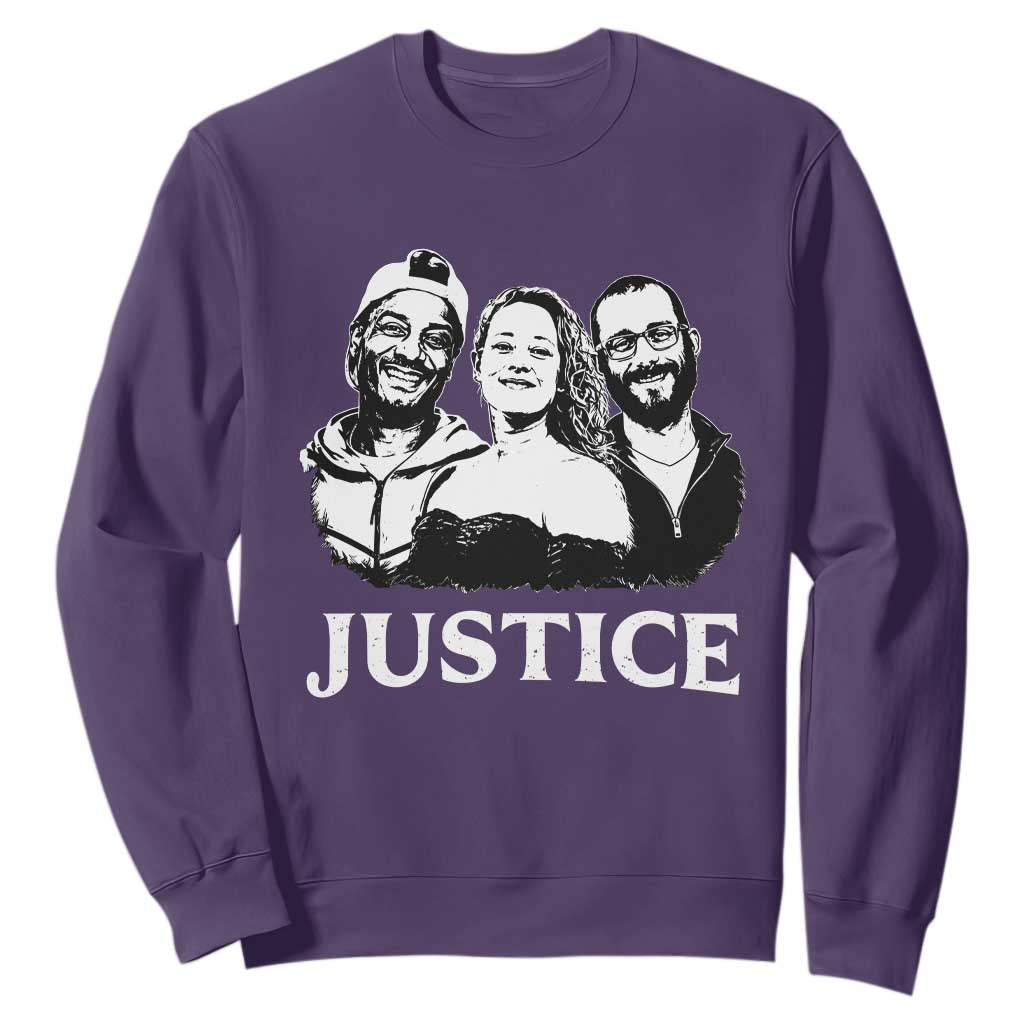 Justice for Porter Pretti Good Memorial Sweatshirt Rest in Power Tribute Minnesota Protest TS02 Purple Print Your Wear