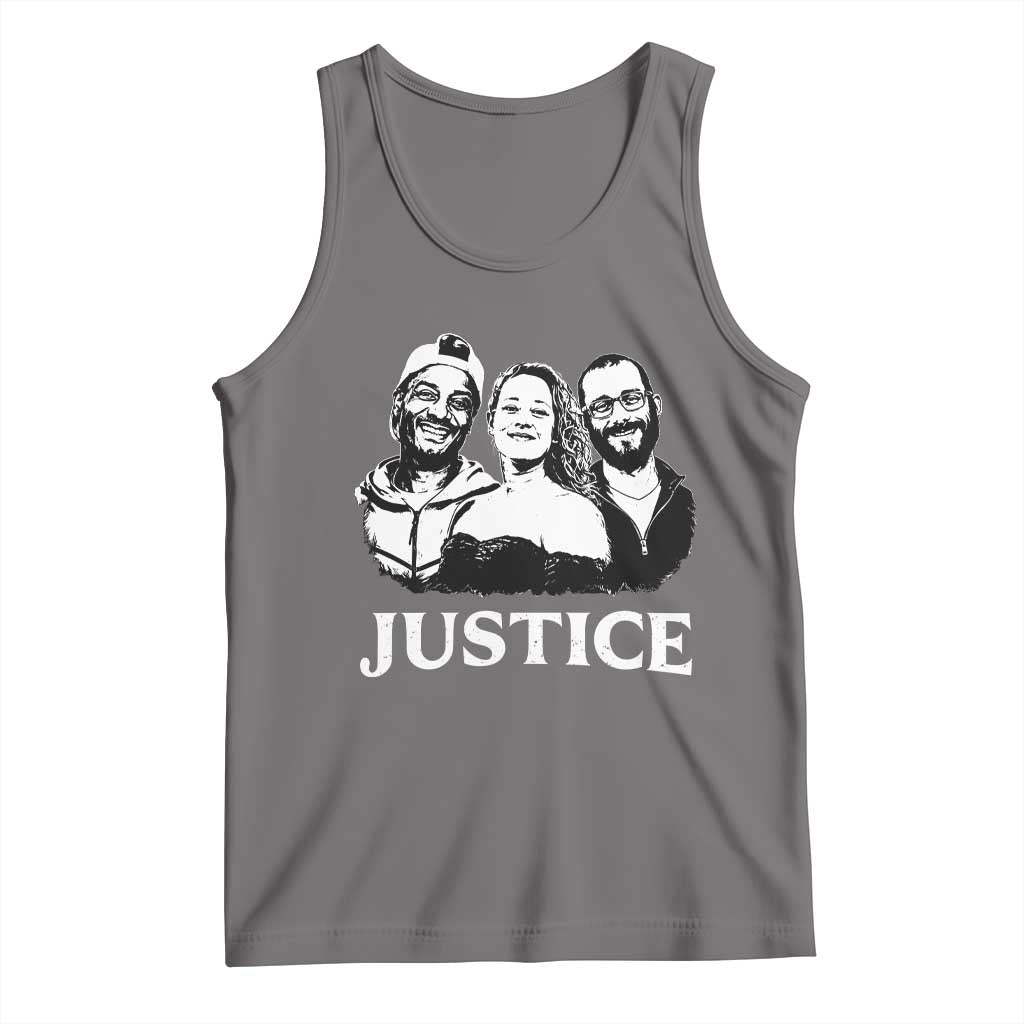 Justice for Porter Pretti Good Memorial Tank Top Rest in Power Tribute Minnesota Protest TS02 Deep Heather Print Your Wear