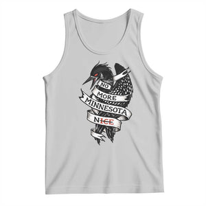 No More Minnesota Nice Loon Resistance Tank Top Ice Out Rebellion TS02 Ash Print Your Wear