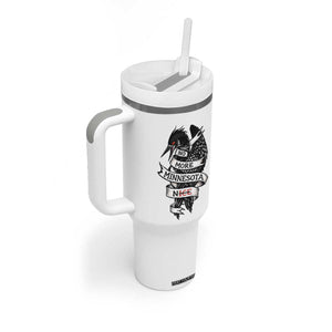 No More Minnesota Nice Loon Resistance Tumbler With Handle Ice Out Rebellion TS02 Print Your Wear