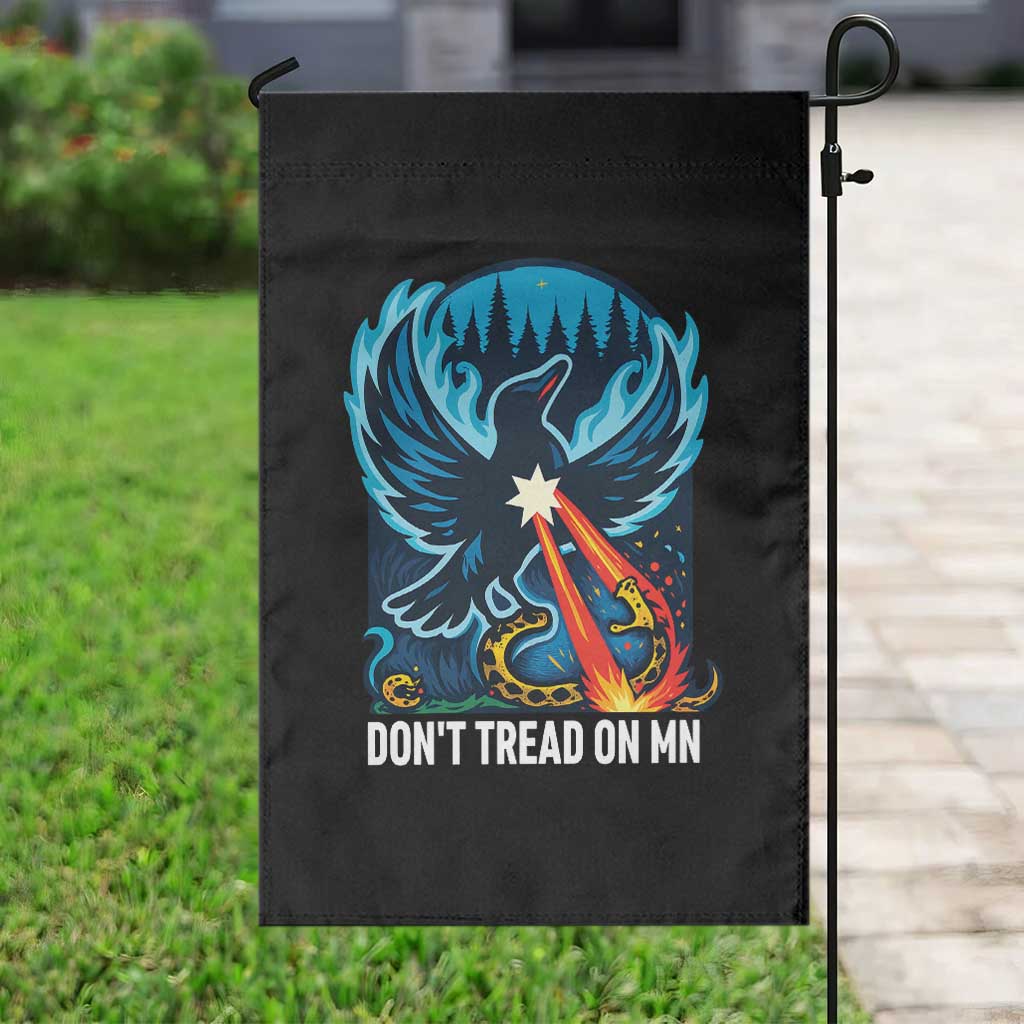 Don’t Tread on MN Minnesota Garden Flag Rebel Loon Ice Out Resistance TS02 Print Your Wear