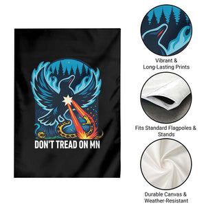 Don’t Tread on MN Minnesota Garden Flag Rebel Loon Ice Out Resistance TS02 Print Your Wear