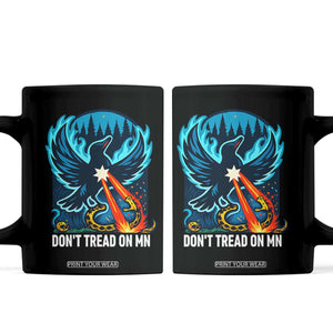 Don’t Tread on MN Minnesota Coffee Mug Rebel Loon Ice Out Resistance TS02 Black Print Your Wear
