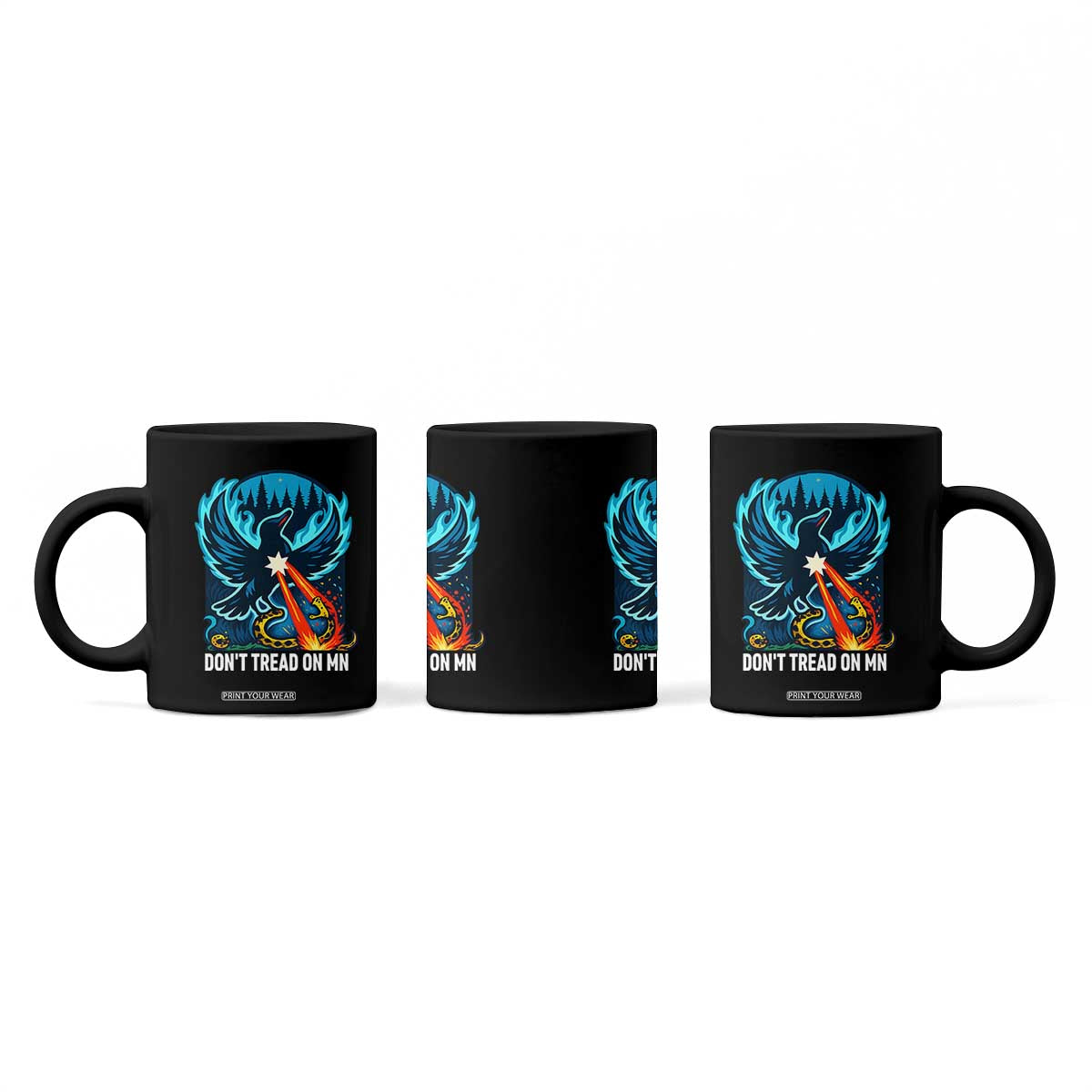 Don’t Tread on MN Minnesota Coffee Mug Rebel Loon Ice Out Resistance TS02 Print Your Wear