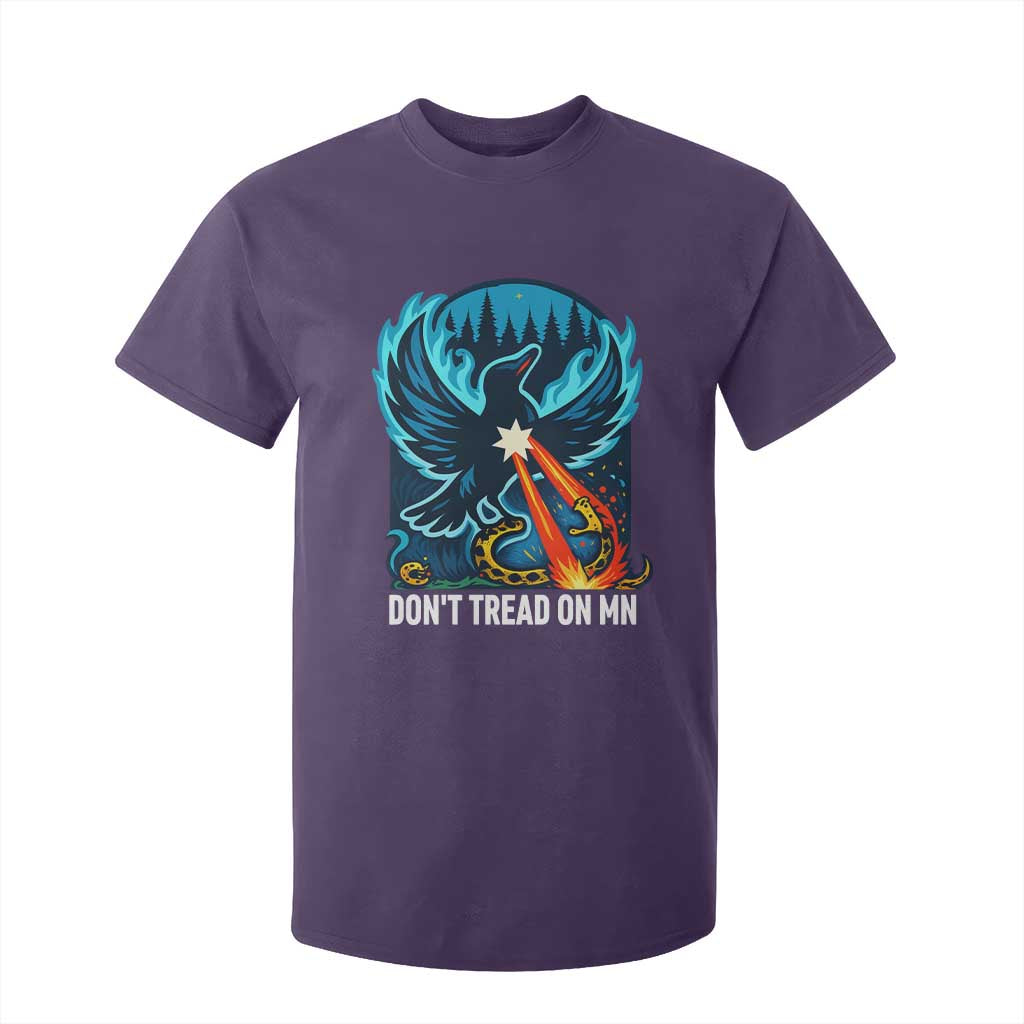 Don’t Tread on MN Minnesota T Shirt For Kid Rebel Loon Ice Out Resistance TS02 Purple Print Your Wear