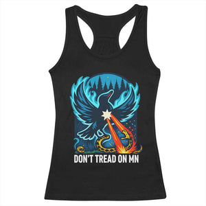 Don’t Tread on MN Minnesota Racerback Tank Top Rebel Loon Ice Out Resistance TS02 Black Print Your Wear