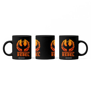 Minnesota Rebel Loon Coffee Mug Rising From Fire Political Resistance TS02 Print Your Wear