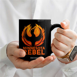 Minnesota Rebel Loon Coffee Mug Rising From Fire Political Resistance TS02 Print Your Wear