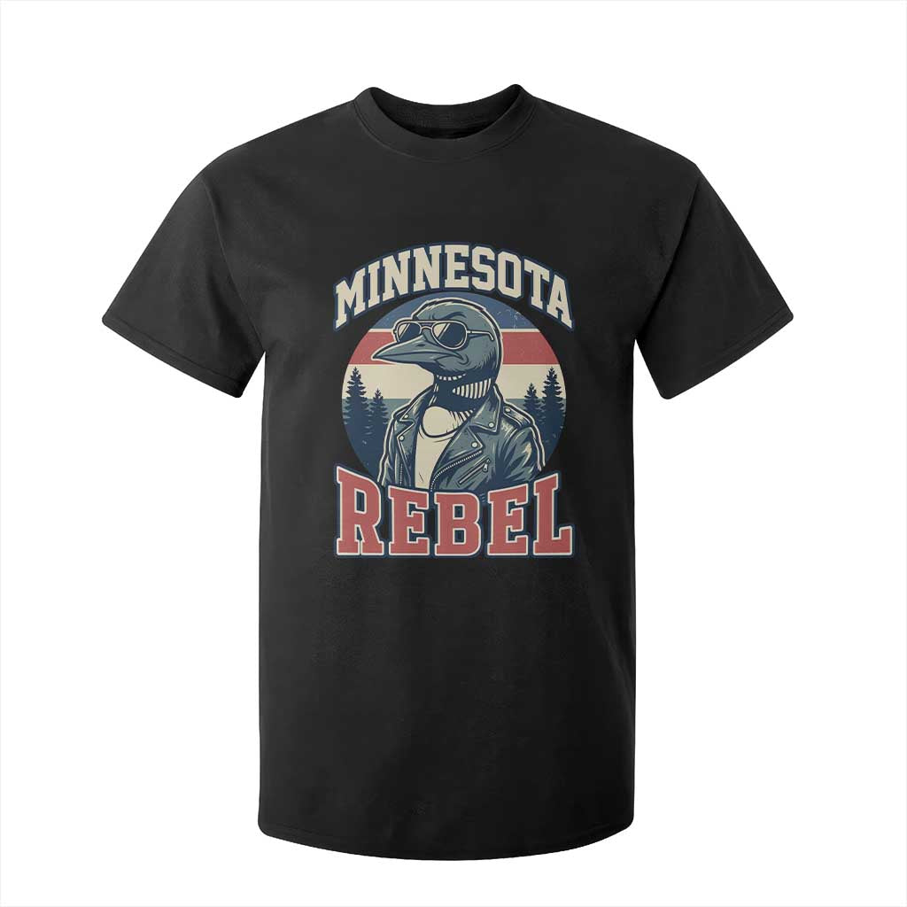 Minnesota Rebel Grumpy Loon T Shirt For Kid Retro Vintage Politcal Resistance TS02 Black Print Your Wear