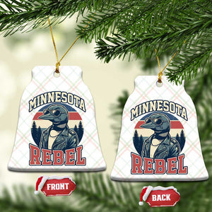 Minnesota Rebel Grumpy Loon Ceramic Ornament Retro Vintage Politcal Resistance TS02 Print Your Wear