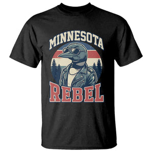 Minnesota Rebel Grumpy Loon T Shirt Retro Vintage Politcal Resistance TS02 Black Print Your Wear