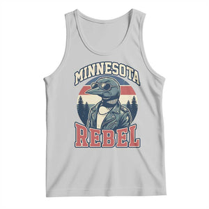 Minnesota Rebel Grumpy Loon Tank Top Retro Vintage Politcal Resistance TS02 Ash Print Your Wear