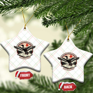 Minnesota Rebel Alliance Loon Ceramic Ornament Abolish Ice Protest TS02 Print Your Wear