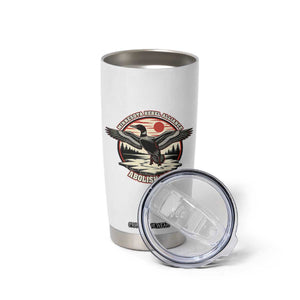 Minnesota Rebel Alliance Loon Tumbler Cup Abolish Ice Protest TS02 Print Your Wear