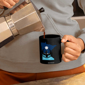 Minnesota Loon Rising Coffee Mug Star Emblem MN State Flag Pride TS02 Print Your Wear