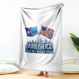 Abolish Ice Minnesota American Flag Throw Blanket MN Rebel Loon Resistance Protest TS02 Print Your Wear