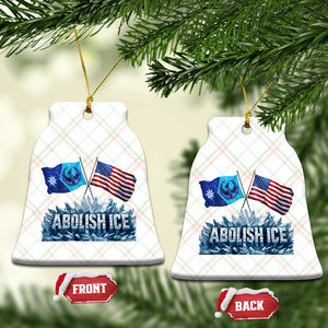 Abolish Ice Minnesota American Flag Ceramic Ornament MN Rebel Loon Resistance Protest TS02 Print Your Wear