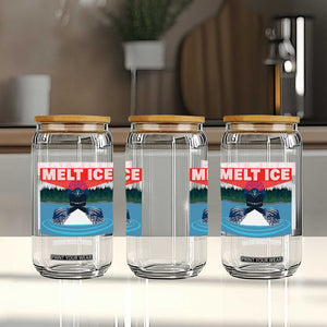 Melt Ice Red Eye Laser Loon Glass Can Political Resistance Minnesota Protest TS02 Print Your Wear
