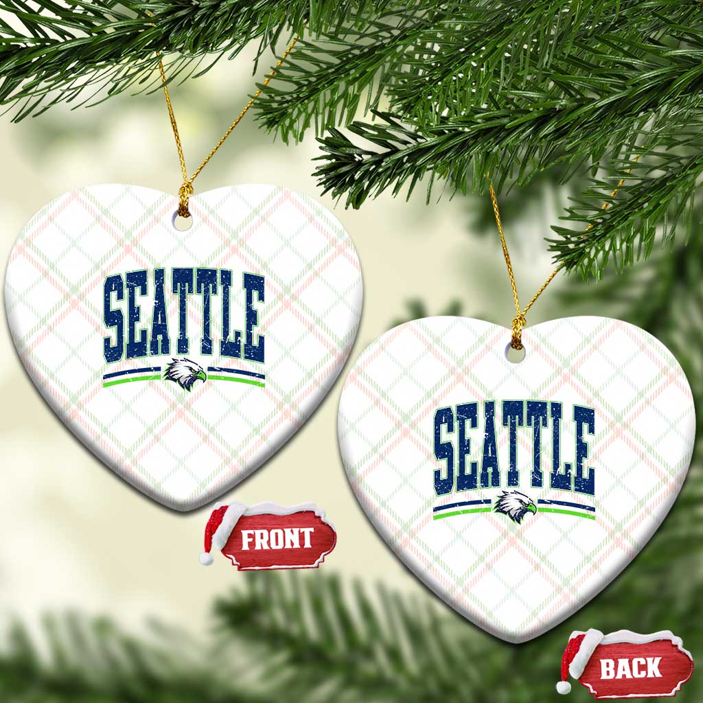 Seattle City Pride Ceramic Ornament Vintage Game Day Sports Fan Style TS02 Print Your Wear