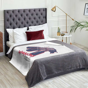 Warriors Come Out to Play Throw Blanket Energetic Game Day Patriot Motivation TS02 Print Your Wear