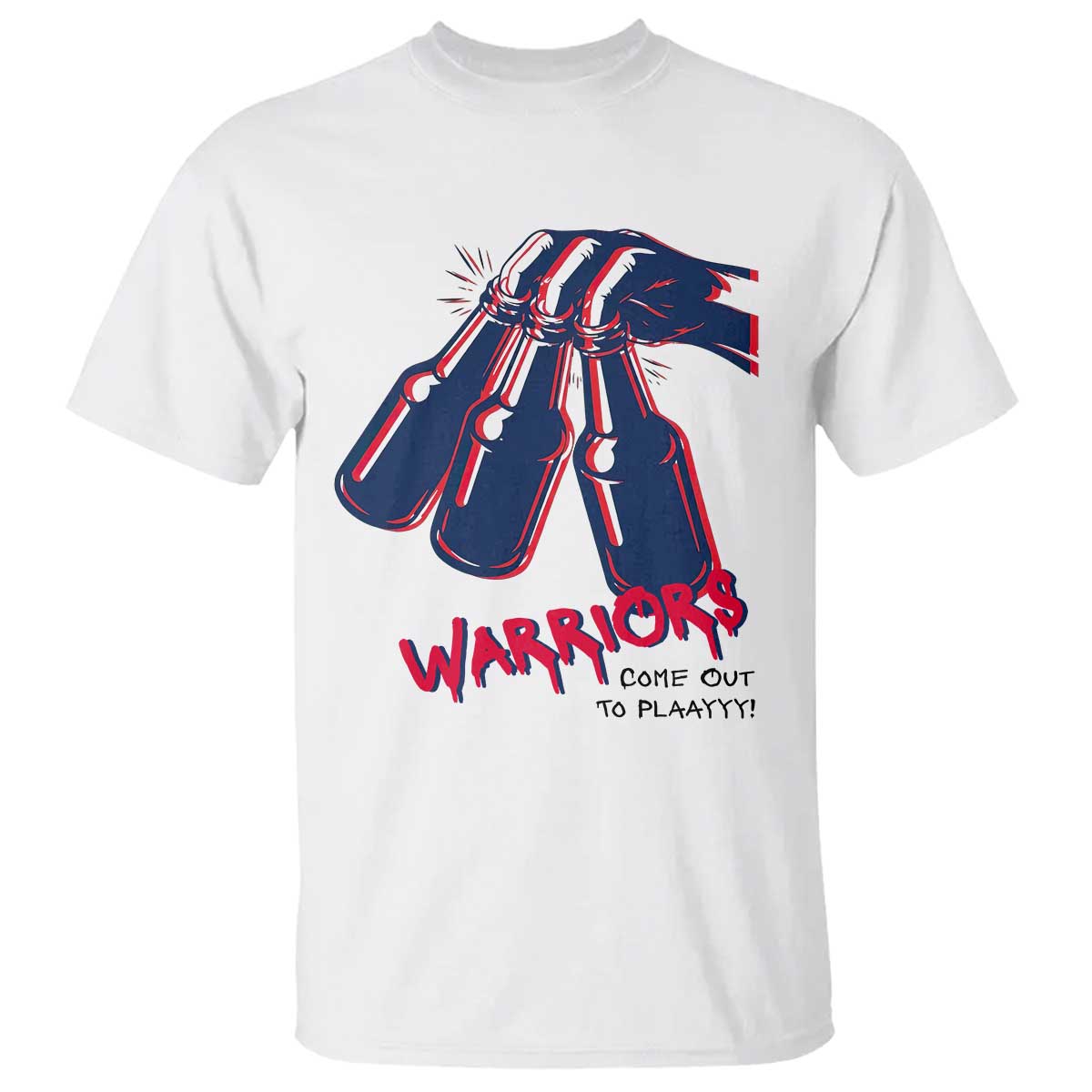 Warriors Come Out to Play T Shirt Energetic Game Day Patriot Motivation TS02 White Print Your Wear
