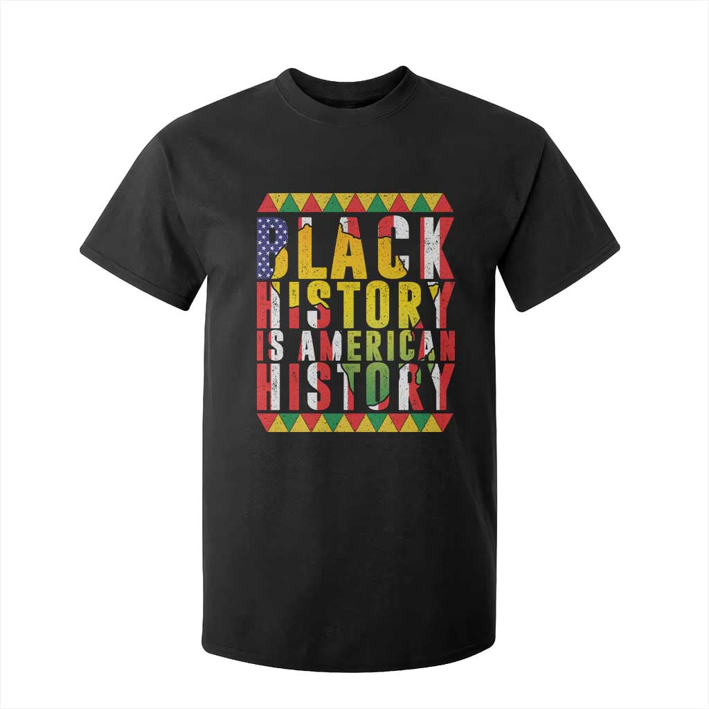 Black History is American History T Shirt For Kid Patriotic African Pride TS02 Black Print Your Wear