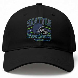 Classic Seattle Athletic Helmet Graphic Baseball Cap Vintage Game Day Sports Fan TS02 Print Your Wear
