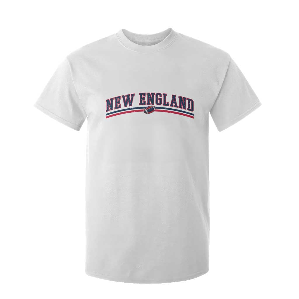 Vintage New England Pride Retro Varsity Athletic Style Graphic T Shirt For Kid Game Day Sports Fan TS02 White Print Your Wear