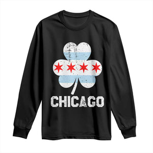 Chicago St Patricks Day Long Sleeve Shirt South Side Irish Pride Shamrock TS02 Black Print Your Wear