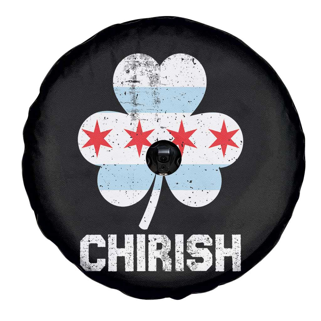Chicago St Patricks Day Spare Tire Cover Chirish American Irish South Side Pride Shamrock TS02 Print Your Wear