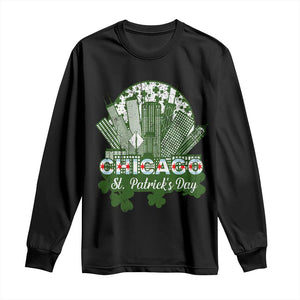 Chicago St Patricks Day Long Sleeve Shirt South Side Irish American Pride TS02 Black Print Your Wear