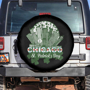 Chicago St Patricks Day Spare Tire Cover South Side Irish American Pride TS02 No hole Black Print Your Wear
