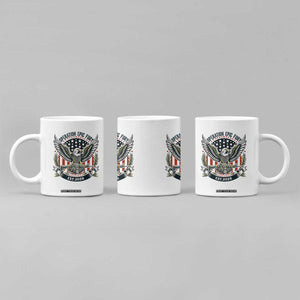 Operation Epic Fury Patriotic Eagle Crest Est 2026 Coffee Mug American Strength Freedom TS02 Print Your Wear
