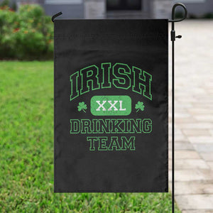 Irish Drinking Team XXL Funny St Patricks Day Party Squad Garden Flag TS02 Print Your Wear